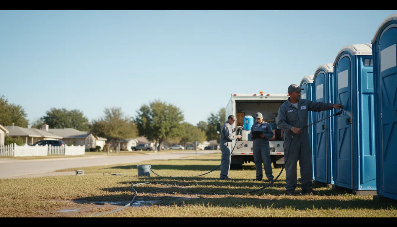 Long-Term Portable Toilet Rental in Monterey, TN near me
